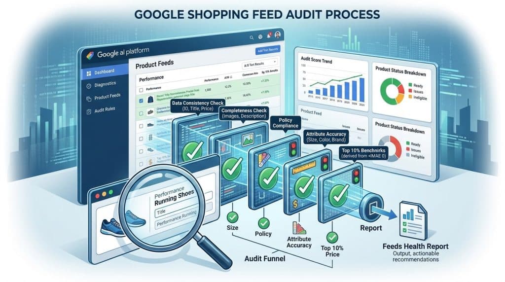 how to audit your google shopping feed